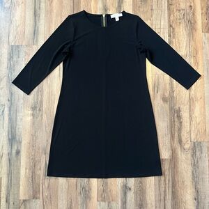 Michael Kors Black 3/4 Sleeve Dress